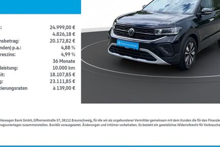 VW T-Cross 7.200 km 24.999 &euro; Mühlhausen/Thüringen 99974