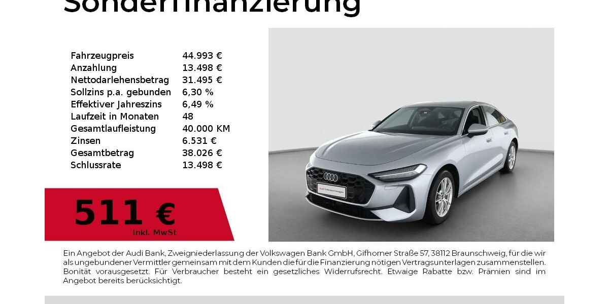 Audi A5 13.950 km 42.993 &euro; Nürnberg 90411