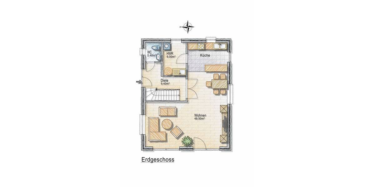 Einfamilienhaus Tostedt - 3 Zimmer, 126 m&sup2;, 525.000&euro; | Angebot:25938829