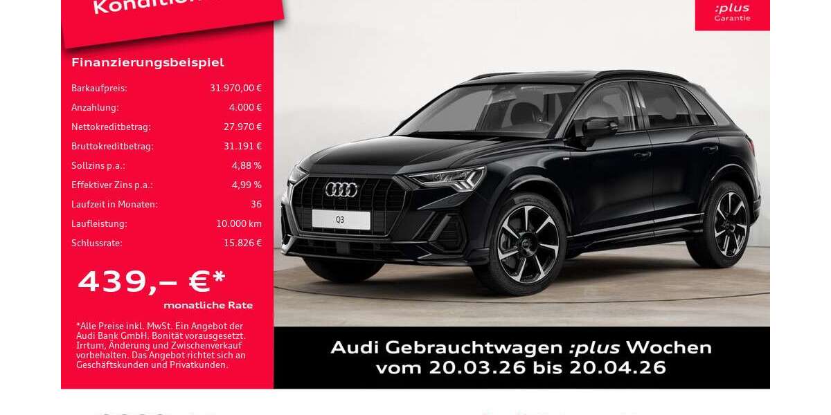 Audi Q3 57.612 km 31.970 &euro; Potsdam 14482