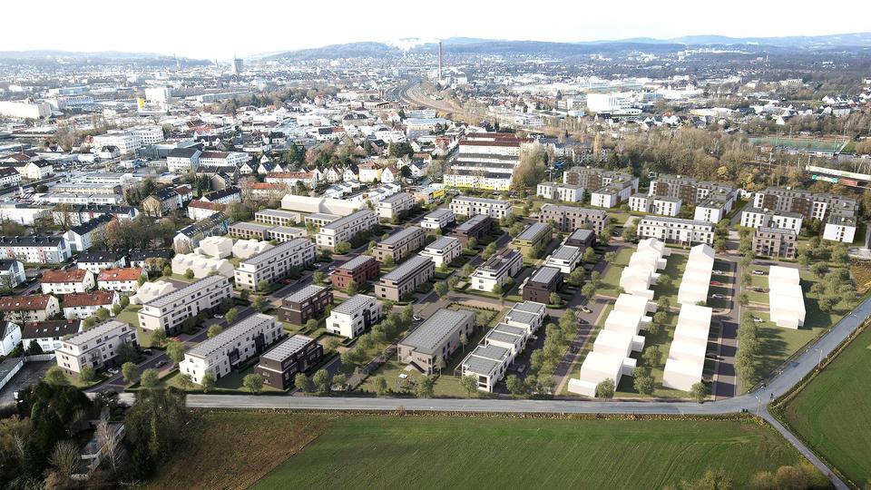 Etagenwohnung Bielefeld Heepen - 4 Zimmer, 99 m&sup2;, 1.436&euro; | Angebot:24487708