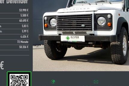 Land Rover Defender 61.370 km 53.990 € Epfendorf 78736