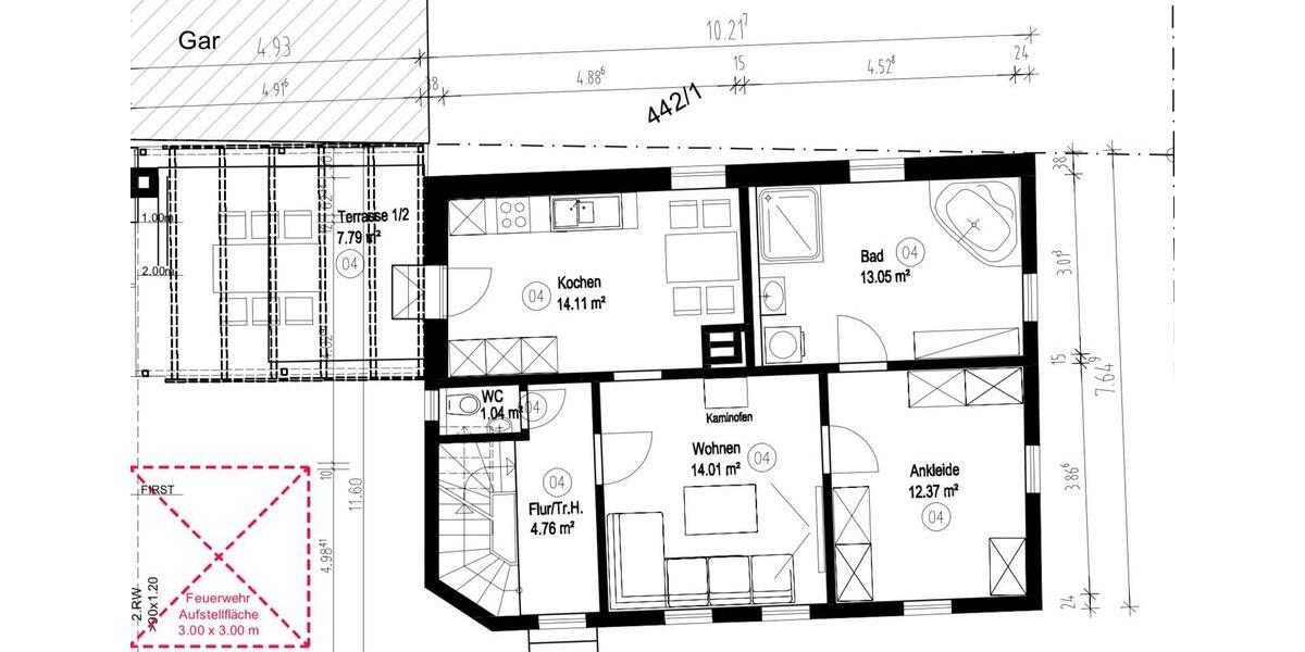 Maisonettenwohnung Bad Mergentheim - 3 Zimmer, 106 m&sup2;, 199.000&euro; | Angebot:26709613