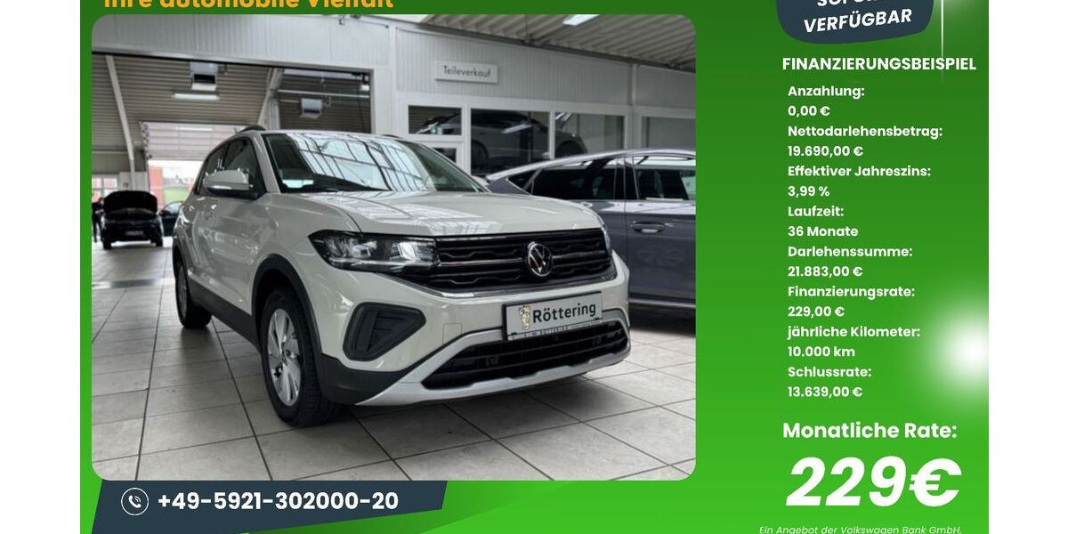 VW T-Cross 33.248 km 18.600 &euro; Schüttorf 48465