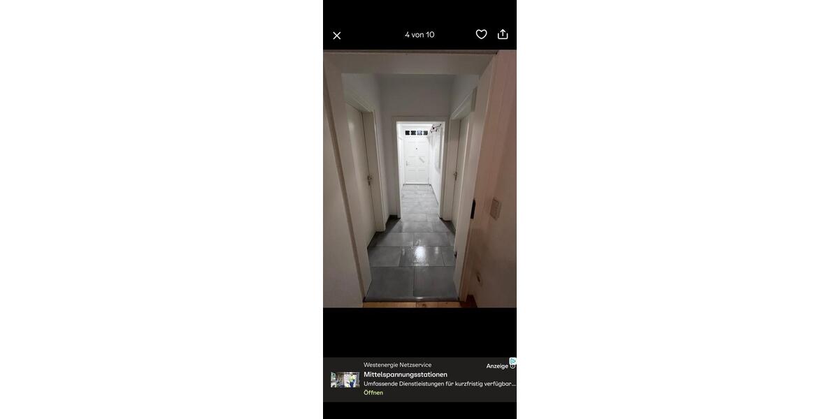 Etagenwohnung Osnabrück Dodesheide - 1 Zimmer, 10 m&sup2;, 475&euro; | Angebot:26412442