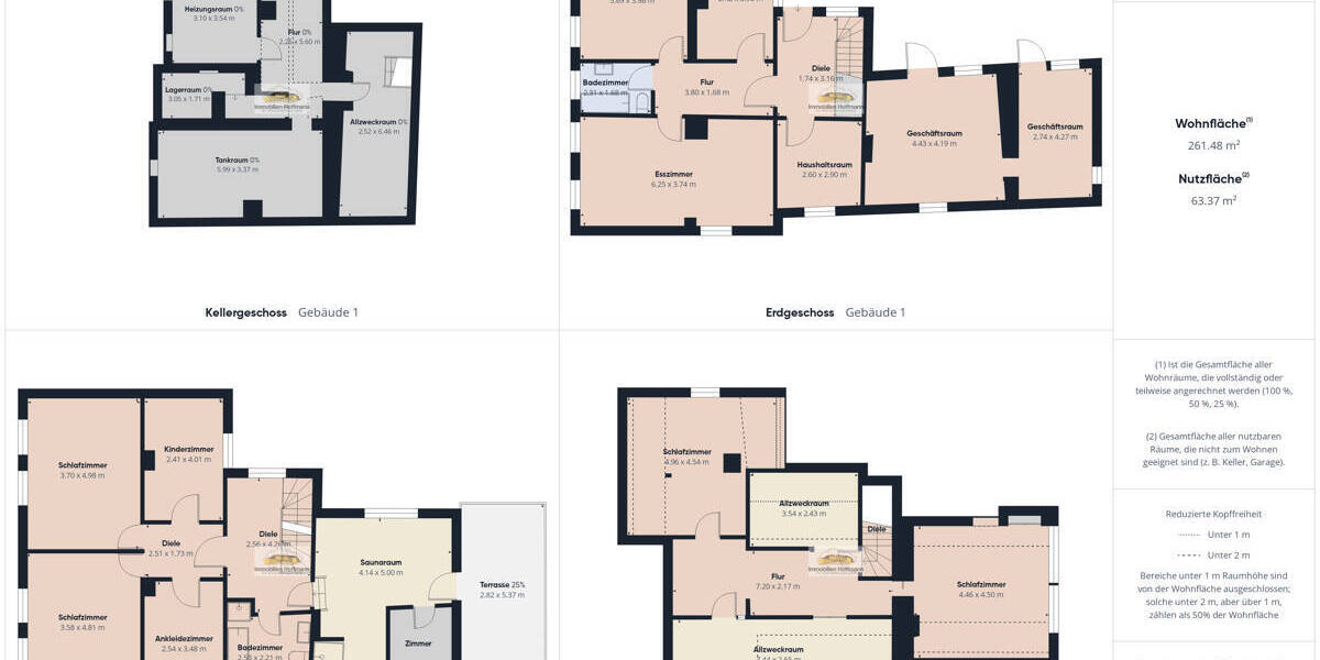 Einfamilienhaus Niederdorfelden - 1 Zimmer, 258 m&sup2;, 599.000&euro; | Angebot:25699004