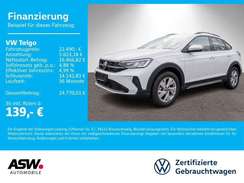 VW Taigo 20.000 km 21.890 € Neckarsulm 74172