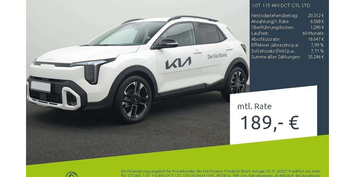 Kia Stonic 6.900 km 26.880 &euro; Borken 46325