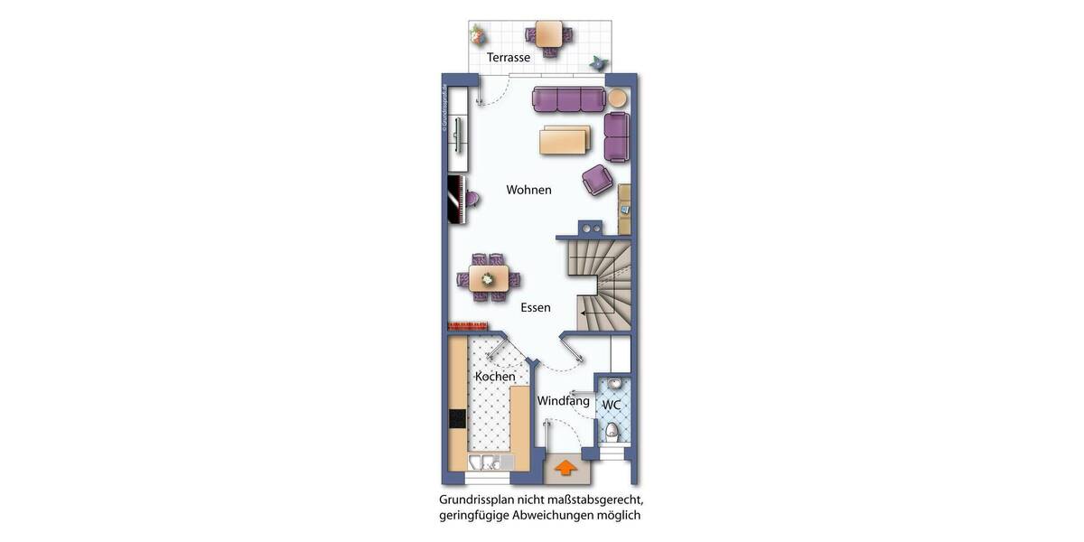 Reihenmittelhaus Weißenhorn - 4 Zimmer, 102 m&sup2;, 449.000&euro; | Angebot:26273150