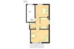 Etagenwohnung Kiel Wellingdorf - 2 Zimmer, 46 m&sup2;, 776&euro; | Angebot:26306306
