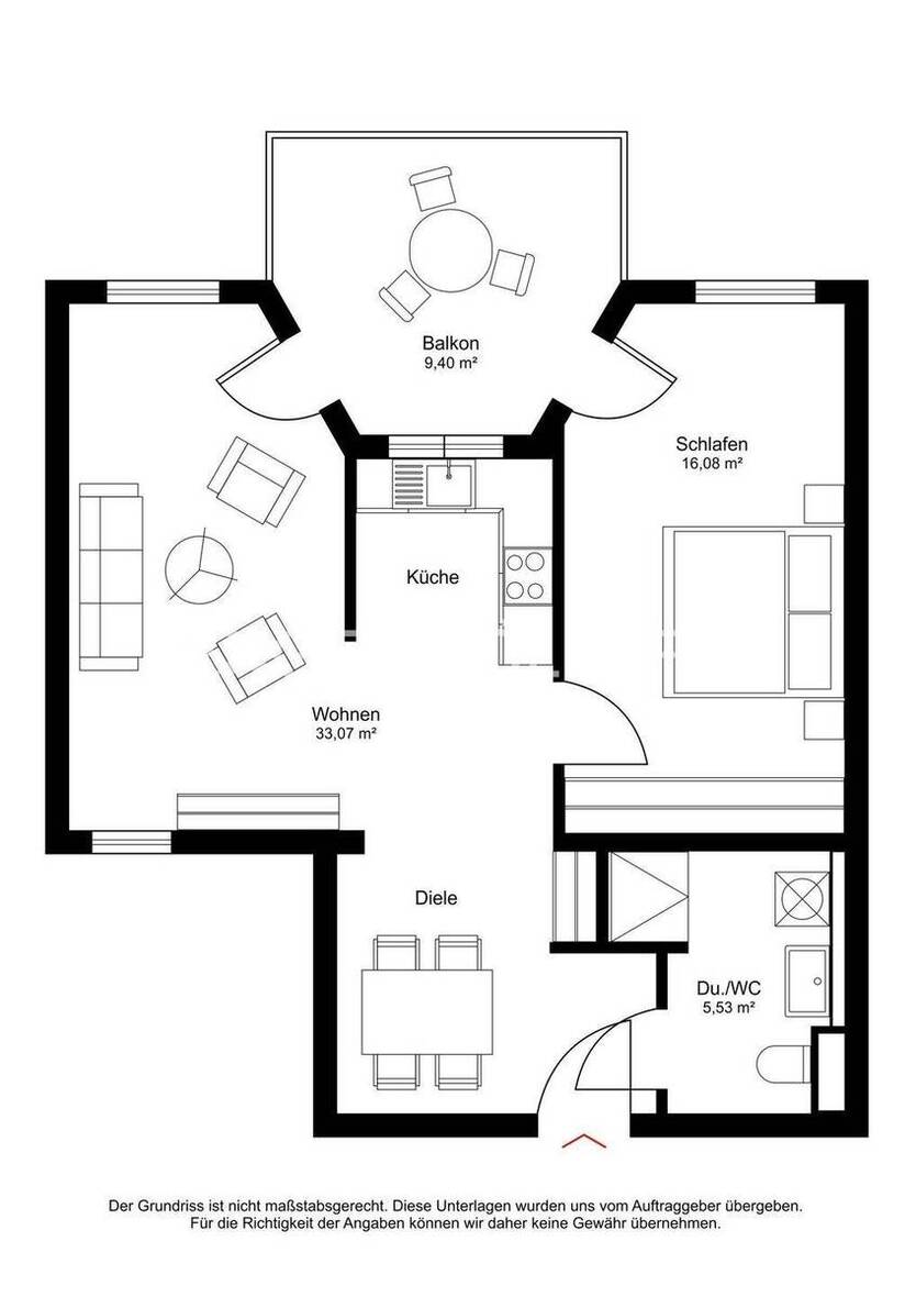 Attraktive 2-Zim.-ETW am Puls der Stadt - vermietet! 2 zimmer