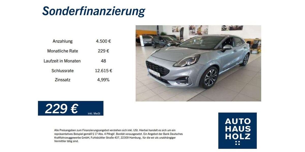 Ford Puma 14.500 km 22.990 € Landau 76829