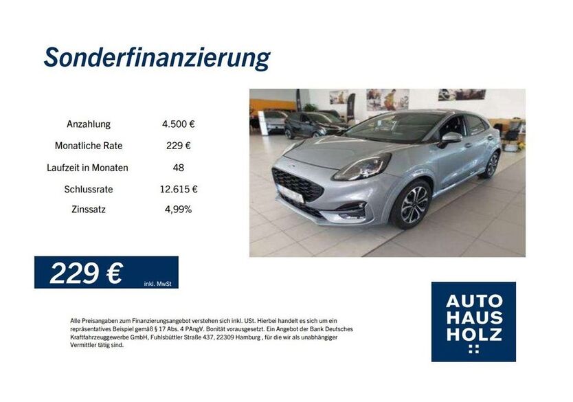 Ford Puma 14.500 km 23.850 € Landau 76829