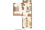 Etagenwohnung Löbau - 2 Zimmer, 48 m&sup2;, 271&euro; | Angebot:26367405