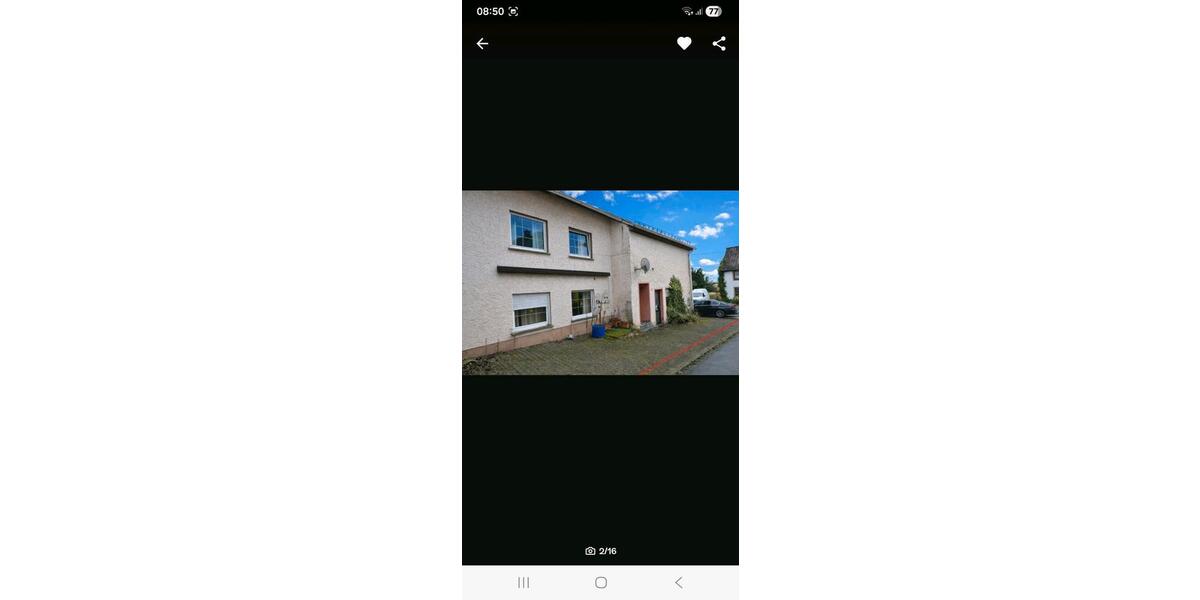 Etagenwohnung Bettenfeld - 1 Zimmer, 60 m&sup2;, 500&euro; | Angebot:26416114