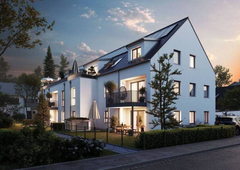 NEUBAU VON 8 ETW MIT AUFZUG UND TIEFGARAGE IN TOPLAGE IN ROTH, AM HOCHGERICHT 13