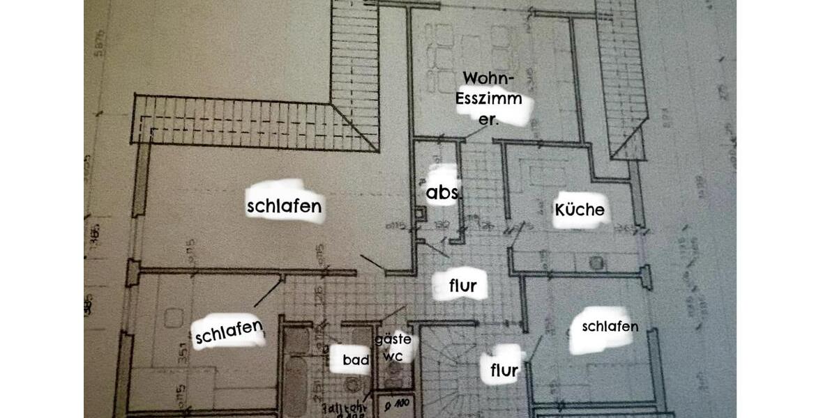 Etagenwohnung Dörpen - 4 Zimmer, 105 m&sup2;, 790&euro; | Angebot:25320535