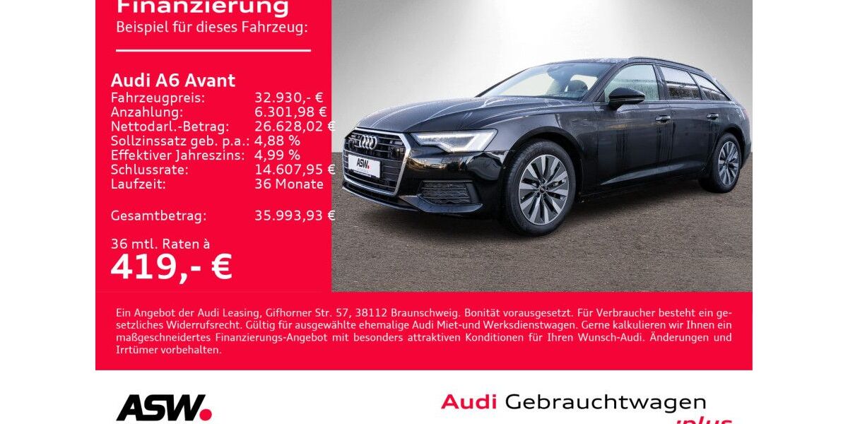Audi A6 82.400 km 32.930 &euro; Heilbronn 74074