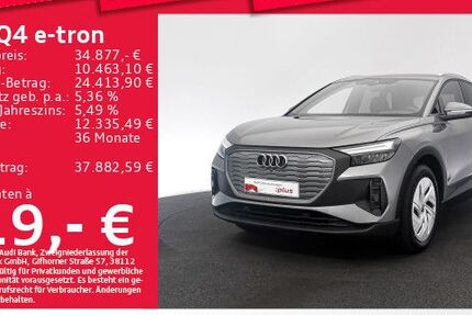 Audi Q4 e-tron 31.531 km 34.877 &euro; Eching 85386
