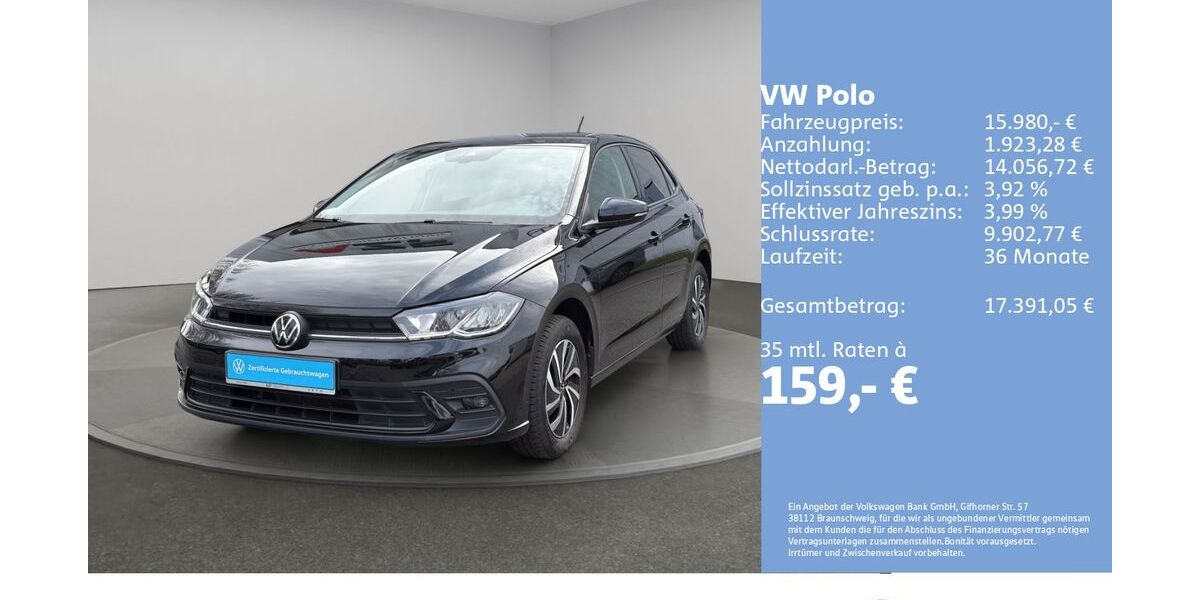 VW Polo 19.815 km 15.980 &euro; Flensburg 24941