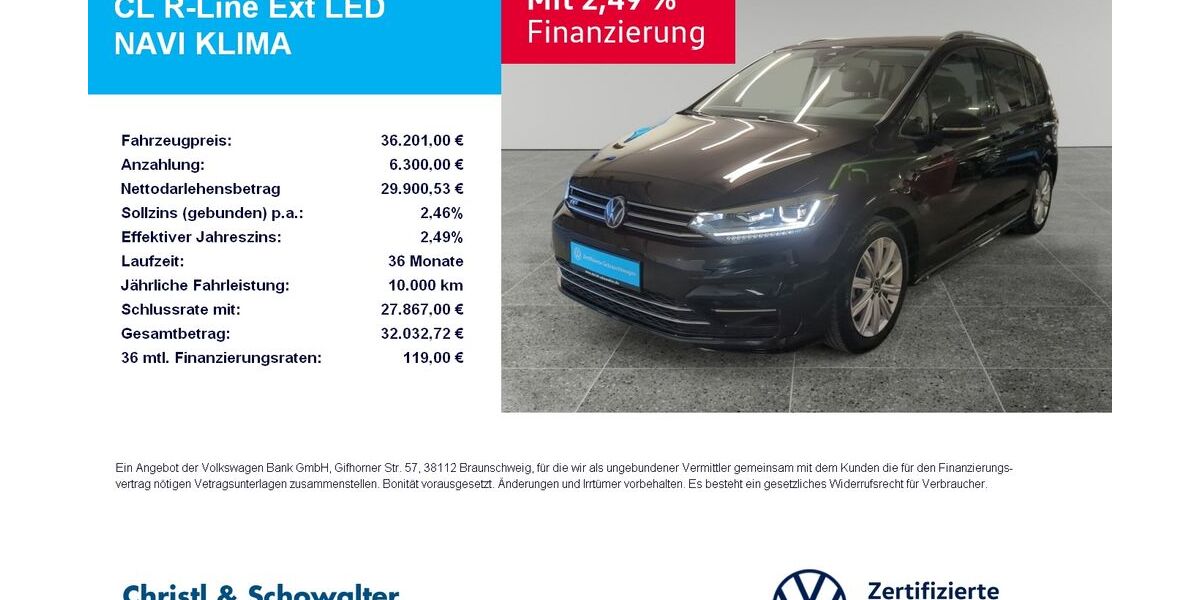 VW Touran 20.850 km 35.484 &euro; München 81476
