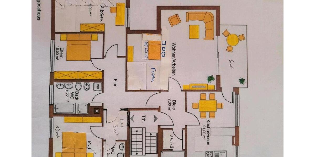 Dachgeschoßwohnung Altusried - 4 Zimmer, 140 m&sup2;, 1.400&euro; | Angebot:26211437