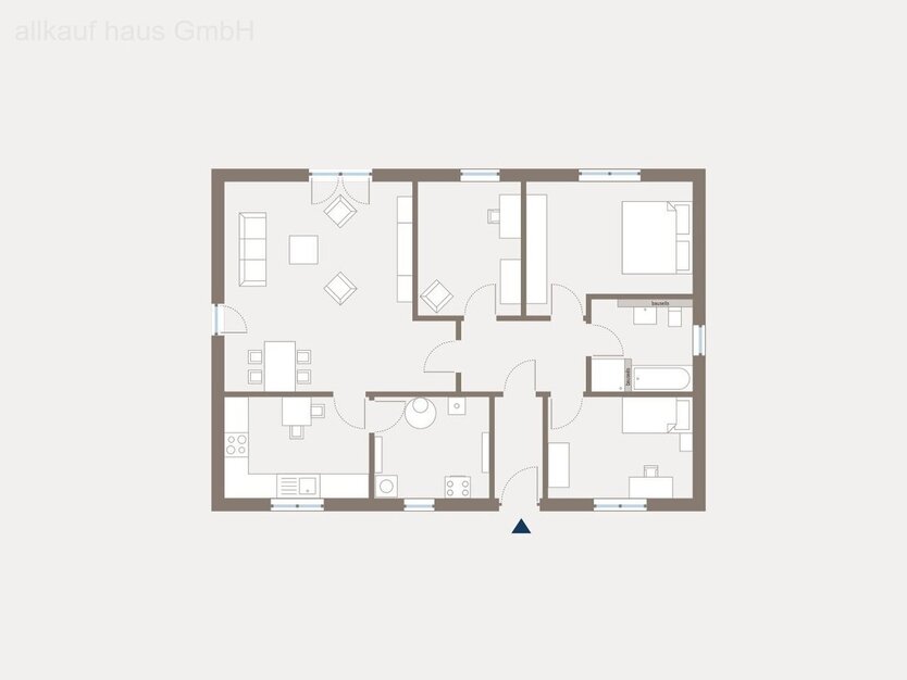 Traumhaus für junge Familien: Modernes Bungalowparadies in Potsdam 4 zimmer