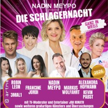 Die SchlagerNacht - Ganz in weiß - präsentiert von Nadin Meypo 06.06.2026 Bürgerhaus Neuer Markt