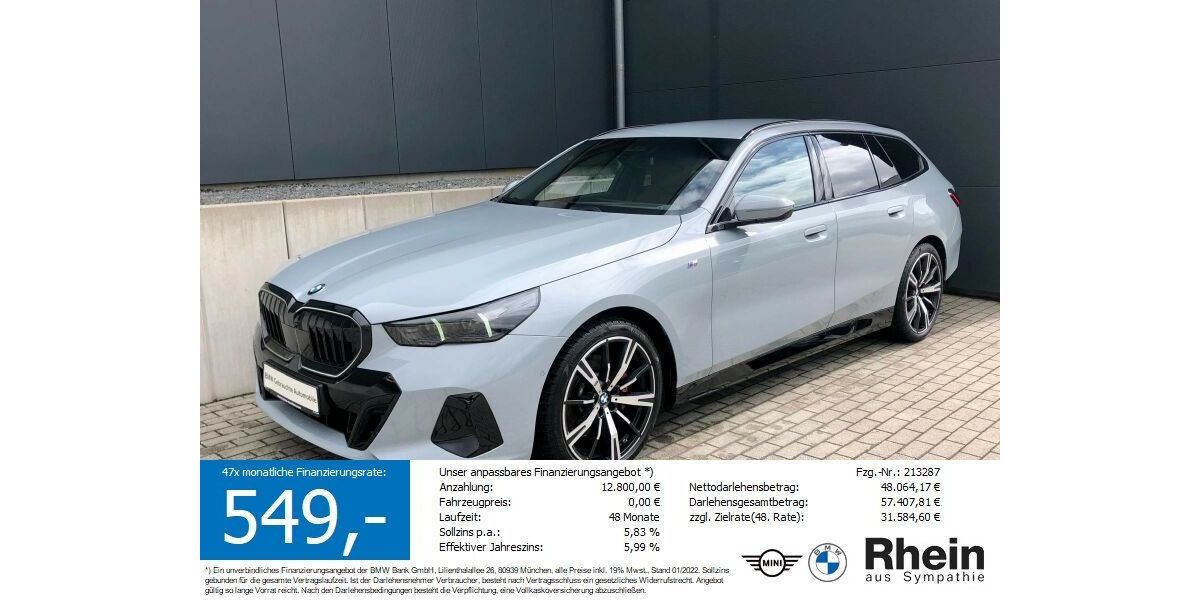 BMW 520 15.410 km 58.490 &euro; Buchen- Hettingen 74722
