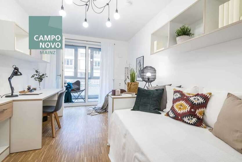 Wohnung zum Mieten in Mainz 480 € 22 m² 1 zimmer