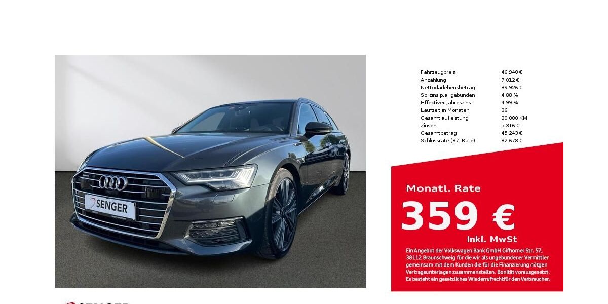 Audi A6 50.860 km 40.880 &euro; Münster 48153
