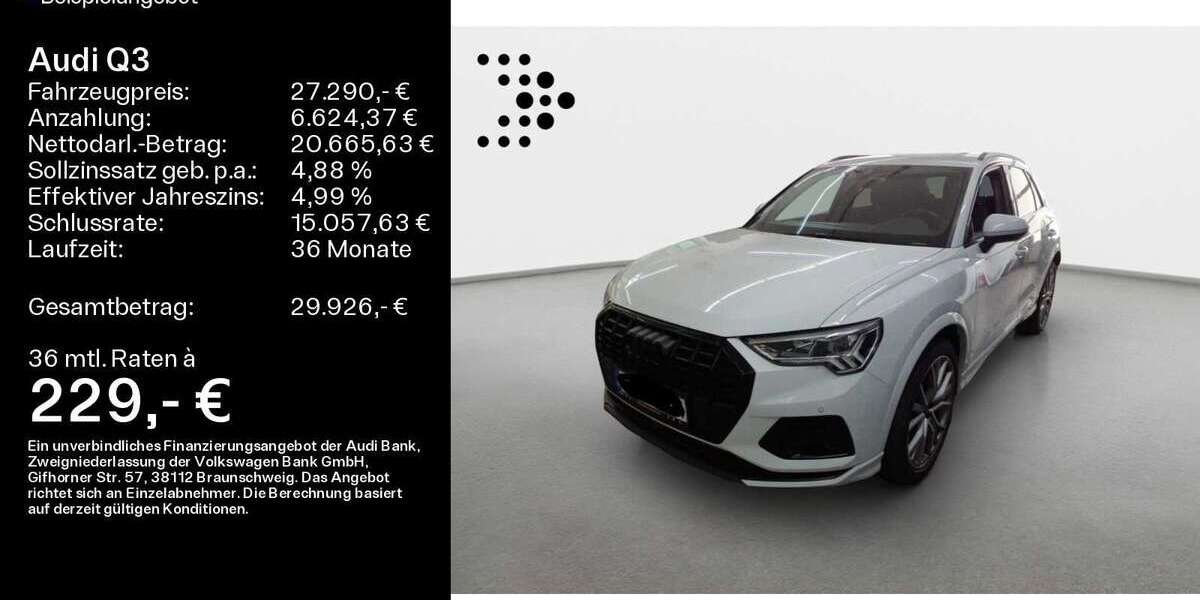 Audi Q3 88.412 km 27.290 &euro; Hofheim 65719