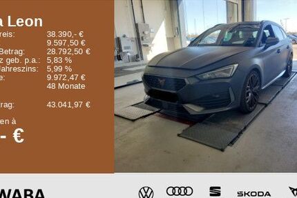 Cupra Leon 38.800 km 38.390 &euro; Gersthofen 86368