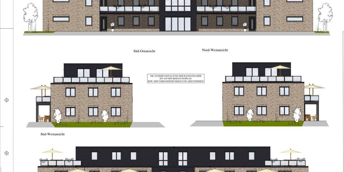 ! Reserviert ! **Clevere Investition!** Genehmigtes Grundstück für 10 Wohneinheiten mit Bauplanung! zimmer