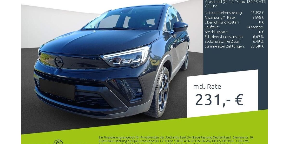 Opel Crossland (X) 20.497 km 19.490 &euro; Bocholt 46395
