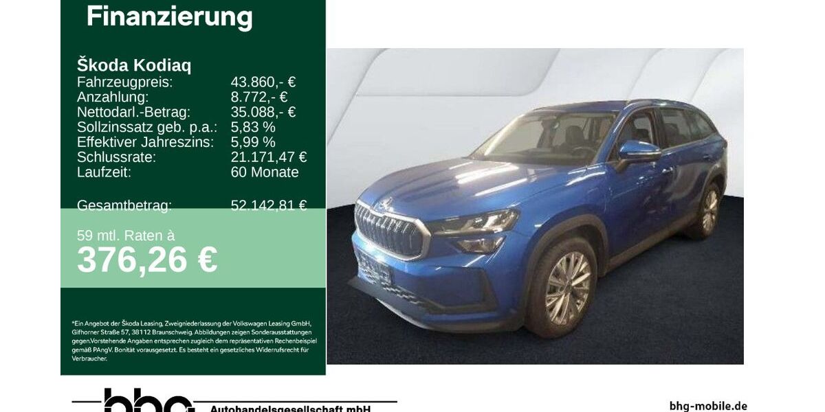 Skoda Kodiaq 18.897 km 43.860 &euro; Freudenstadt 72250