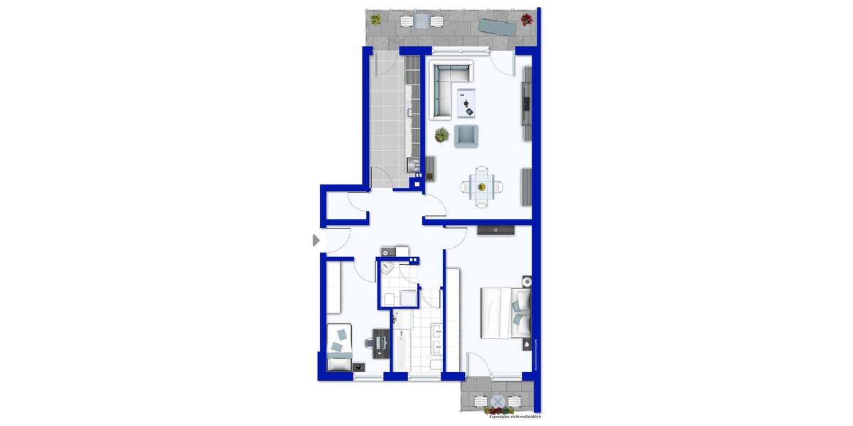 Etagenwohnung Gunzenhausen - 3 Zimmer, 89 m&sup2;, 229.000&euro; | Angebot:25685872