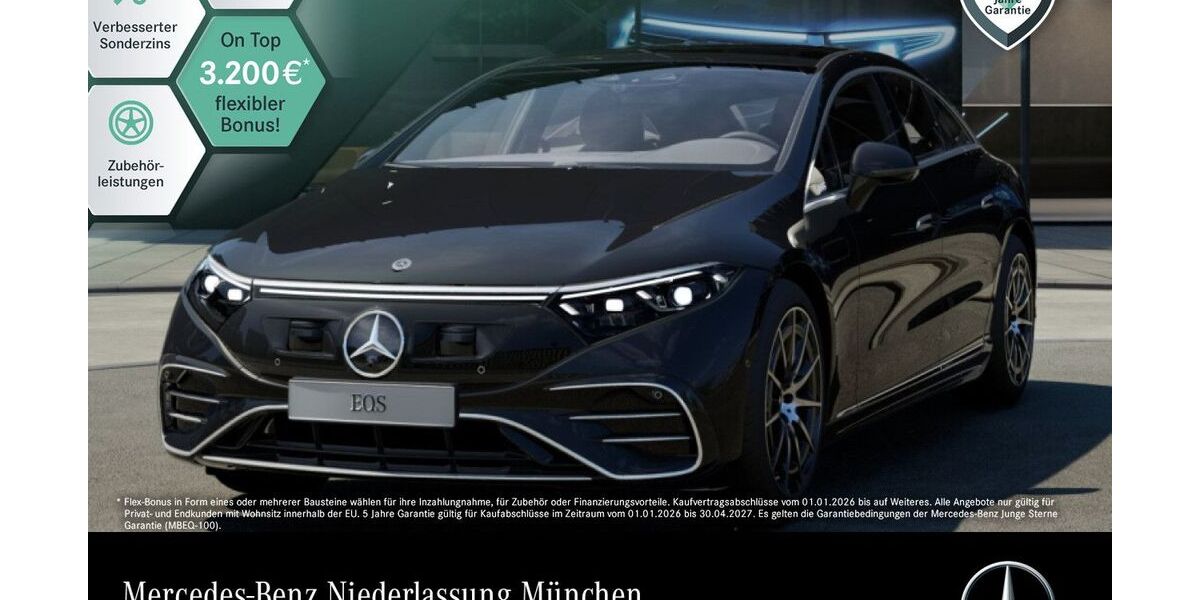 Mercedes-Benz EQS 3.393 km 93.990 &euro; München 80636