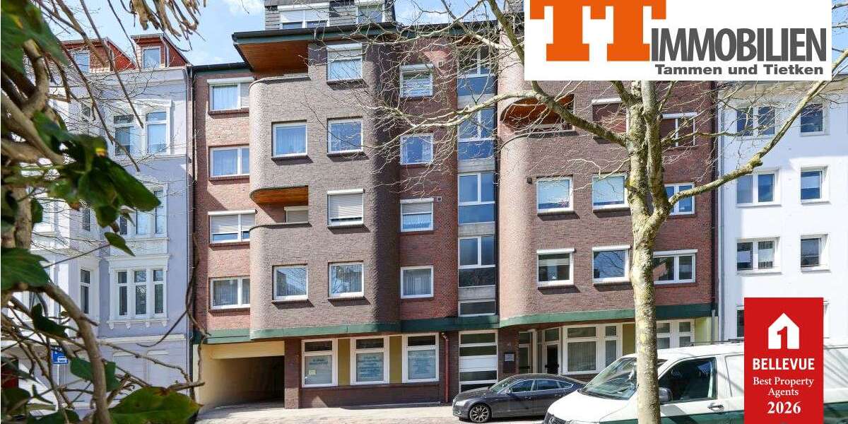 Etagenwohnung Wilhelmshaven - 3 Zimmer, 101 m&sup2;, 155.000&euro; | Angebot:26827559