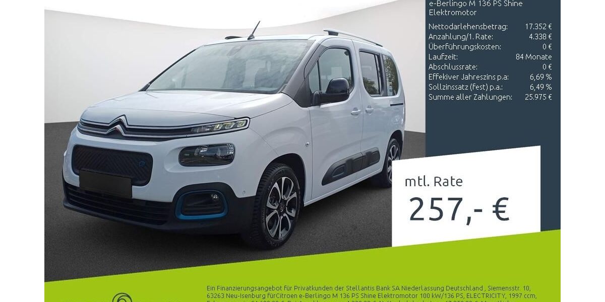 Citroen Berlingo 16.693 km 21.260 &euro; Bocholt 46395