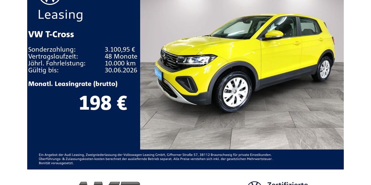 VW T-Cross 6.120 km 20.970 &euro; Borna 04552