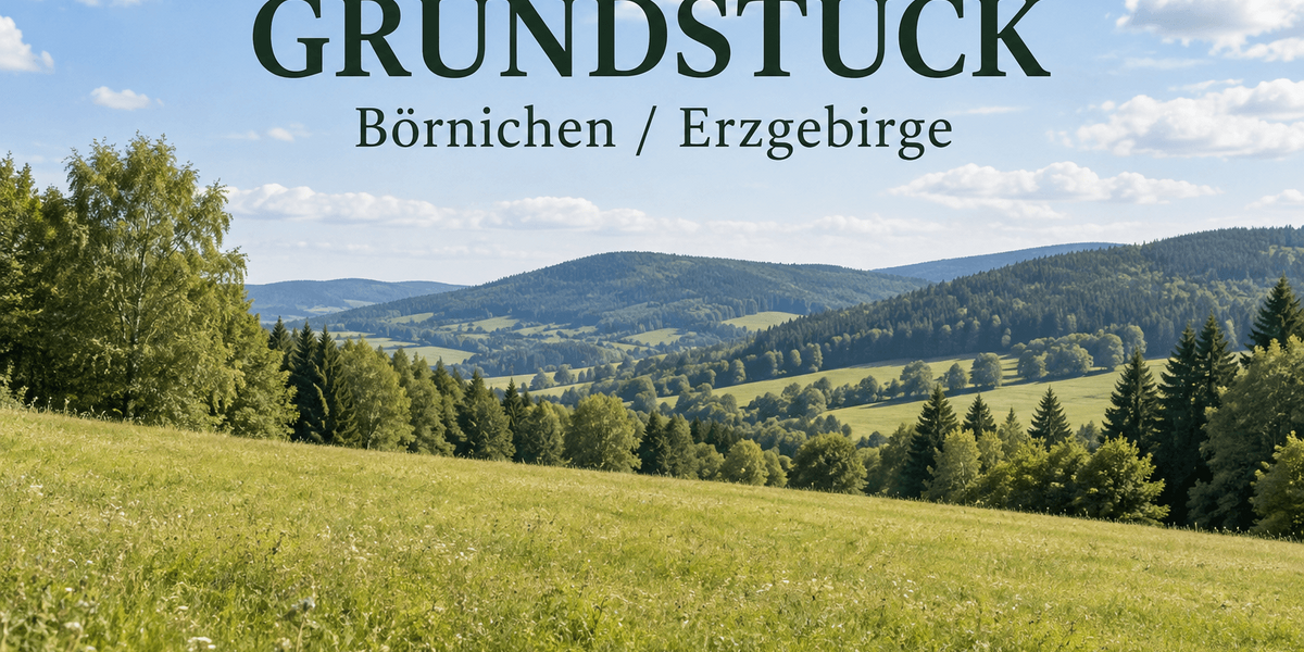 Wunderschönes 1.510m² Baugrundstück in Börnichen Erzgebirge - Grundstück Börnichen/Erzgebirge Erzgebirge | Angebot:27427111