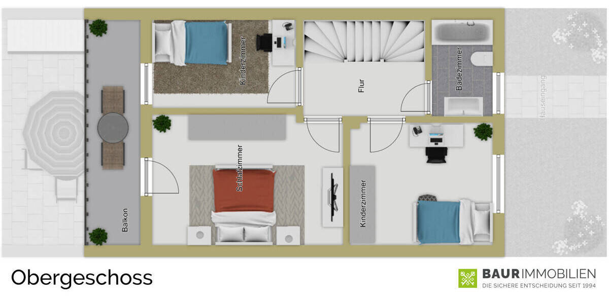 Reihenmittelhaus Friedberg - 6 Zimmer, 125 m&sup2;, 469.000&euro; | Angebot:25997898