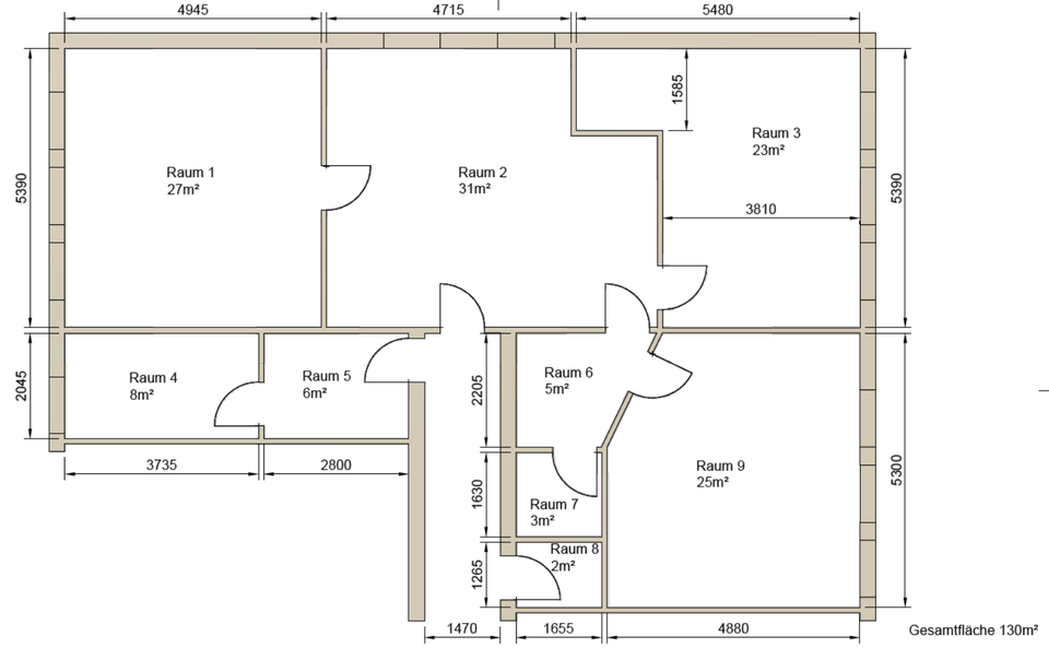 Attraktive Gewerbefläche in zentraler Lage – hochwertig saniert! zimmer