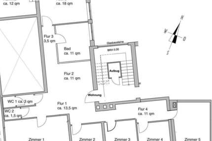 Wohnung zum Mieten in Duisburg 1.150 € 159 m² 5 zimmer