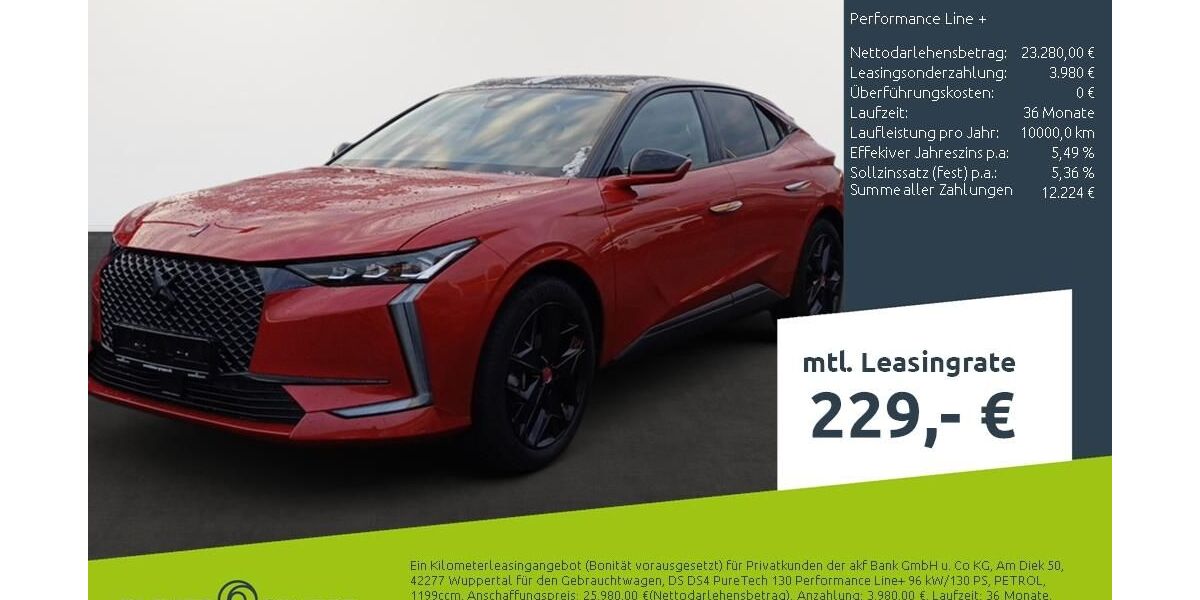 DS Automobiles DS4 13.675 km 20.760 &euro; Dülmen 48249