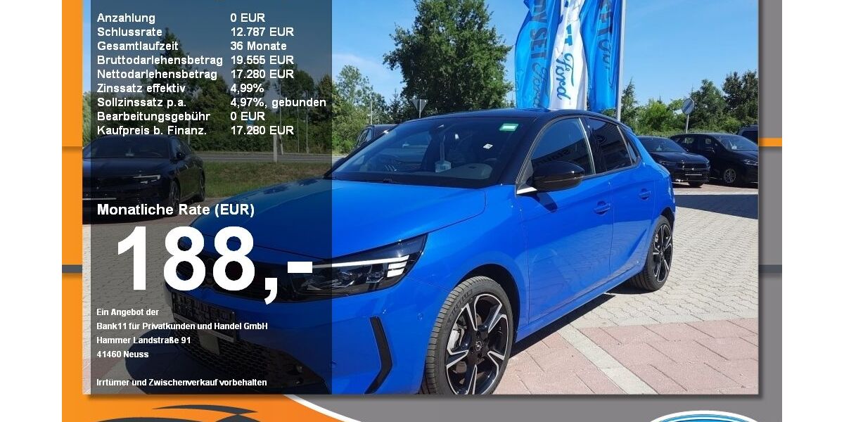 Opel Corsa 9.280 km 17.280 &euro; Neustadt / Donau 93333