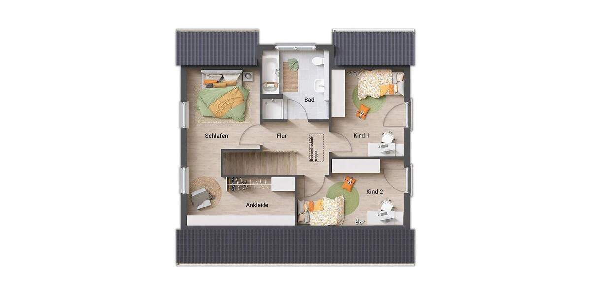 Einfamilienhaus Erfurt Waltersleben - 6 Zimmer, 143 m&sup2;, 408.520&euro; | Angebot:25851600