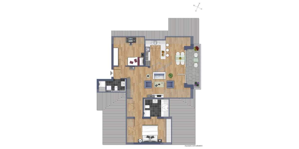 Etagenwohnung Pfungstadt - 3 Zimmer, 80 m&sup2;, 415.000&euro; | Angebot:24683653