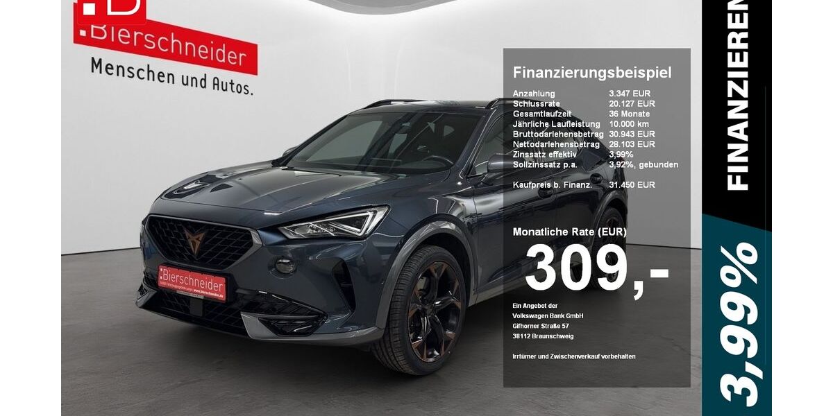 Cupra Formentor 62.895 km 31.250 &euro; Regensburg 93055